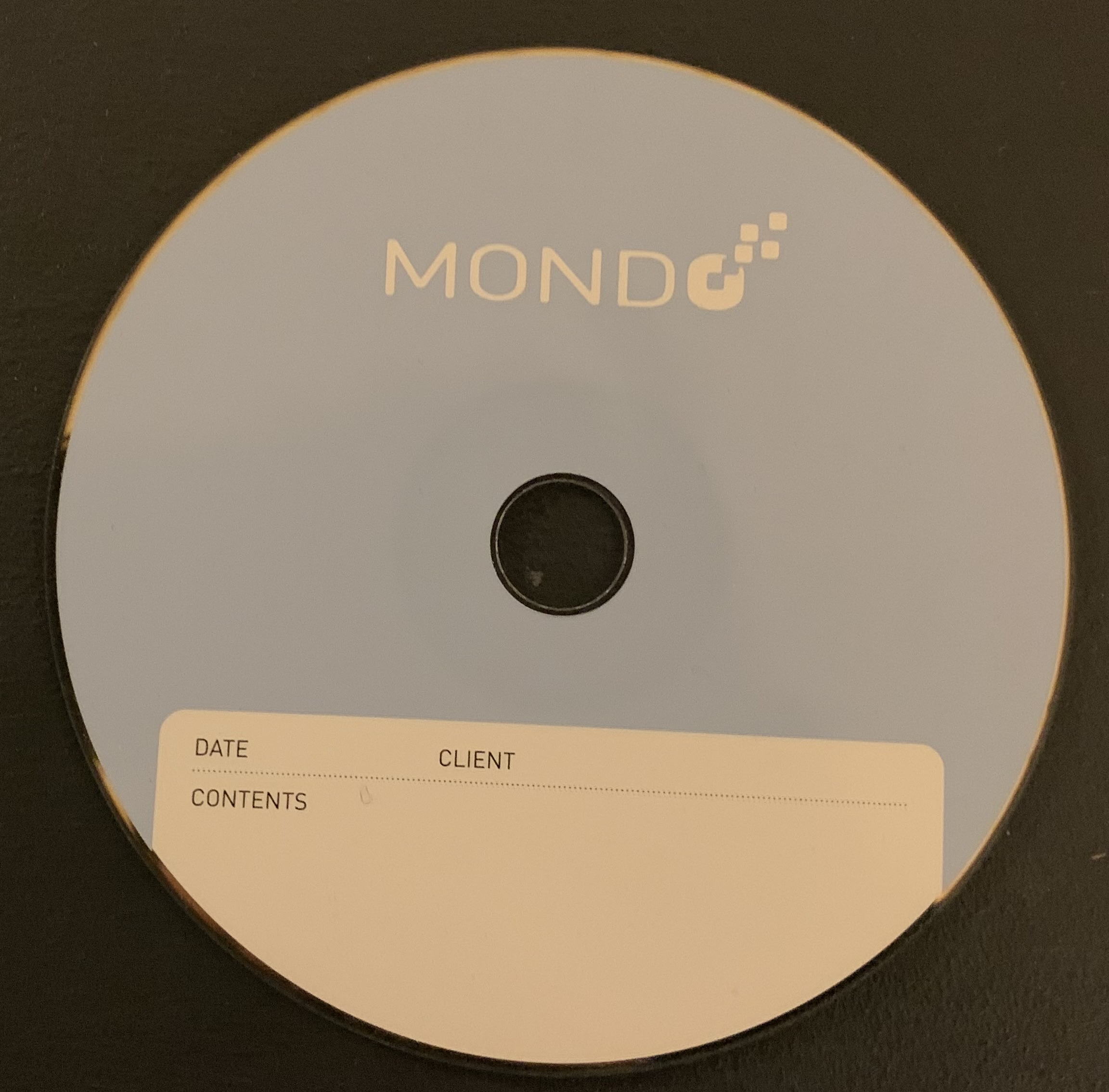 Mondo Branded CD-ROM