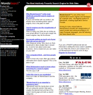 Screenshot of MondoSearch.com