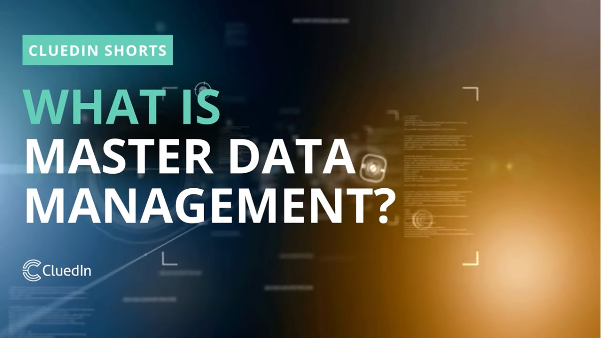 What Is Master Data Management (MDM)?